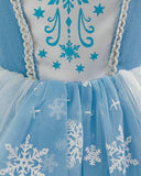 Girls Frozen Elsa Dress (Blue and Pink)