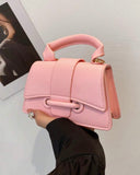 Women’s Pink Textured Lipstick Case Mini Jacquemus Bag