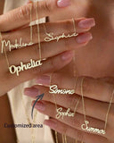 1PC Elegant 18K Gold Plated Customized Name Necklace