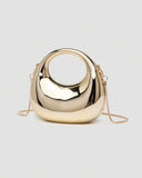 Acrylic Red Crescent Moon Mini Clutch Bags
