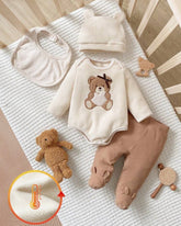 4pcs Fleece Newborn Starter Set
