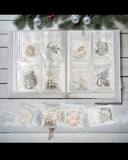 4-Grid 160-Card Portable Jewelry Storage Book with 40 Sealing Bags