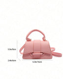 Women’s Pink Textured Lipstick Case Mini Jacquemus Bag