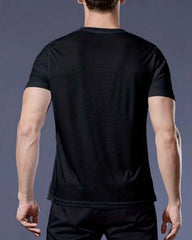 Men Letter Graphic Sports Tee