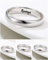 Custom Name Stainless Steel Ring