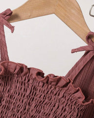 Girls’ Woven Camisole Top & Shorts Outfit (7 Colours)