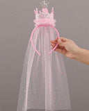 Birthday Headband With Crown and Tassle