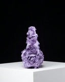 Viral Purple Rose Pattern Elegant Handbag