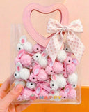 10 Pcs Soft Cute Rabbit Hair Clips
