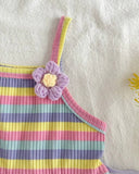 Purple Floral Cami Dress with Matching Crossbody Bag