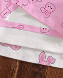 Pack of 3 Baby Girl Unisex Rabbit Graphic Full Sleeves Shirts