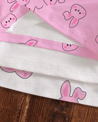 Pack of 3 Baby Girl Unisex Rabbit Graphic Full Sleeves Shirts