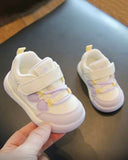 Baby & Toddler Patchwork Sneakers - Purple