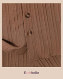 Young Boy Brown Shirt & Shorts - Casual Suit