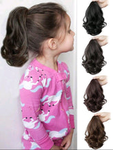 Kids Curly Ponytail Hair Extension