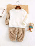 Baby Boys Bear Print 2-Piece Set