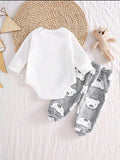 Baby Boys Bear Fleece 2-Piece Set