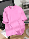 Oversized NY New York Graphic at Back Loose T-Shirt for Women