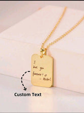 Custom stylish Multi-Letter Signature Necklace – High Quality