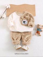 Baby Boys Bear Print 2-Piece Set