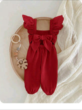 Newborn Baby Girl Bow Romper