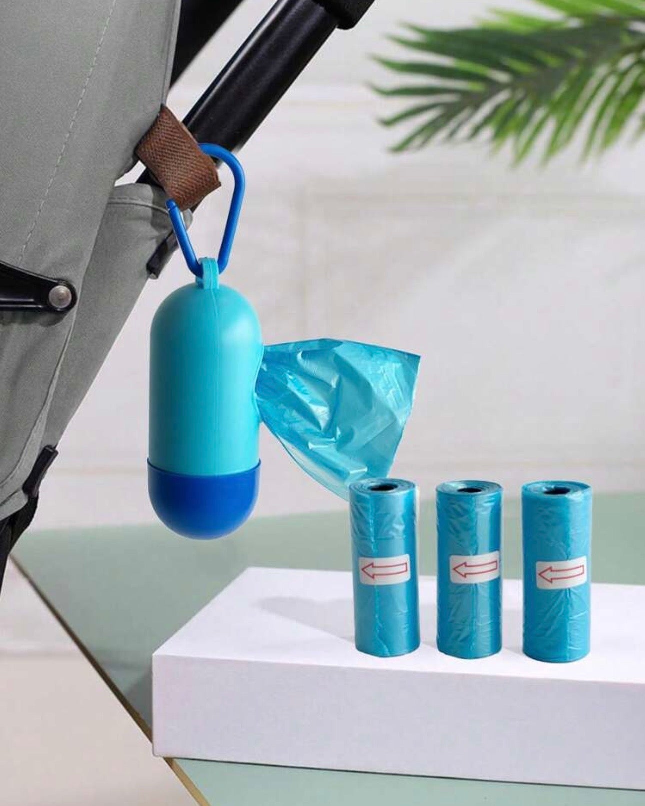 Portable Diaper Bag Dispenser and Diaper Bag Rolls