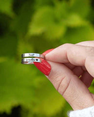 Just Breathe Ring (1 Pc) – Adjustable Hypoallergenic & Tarnish-Free