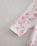 Newborn 4pc White & Pink Floral Starter Set
