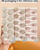 10/20/30 Pcs Floral Hair Ties