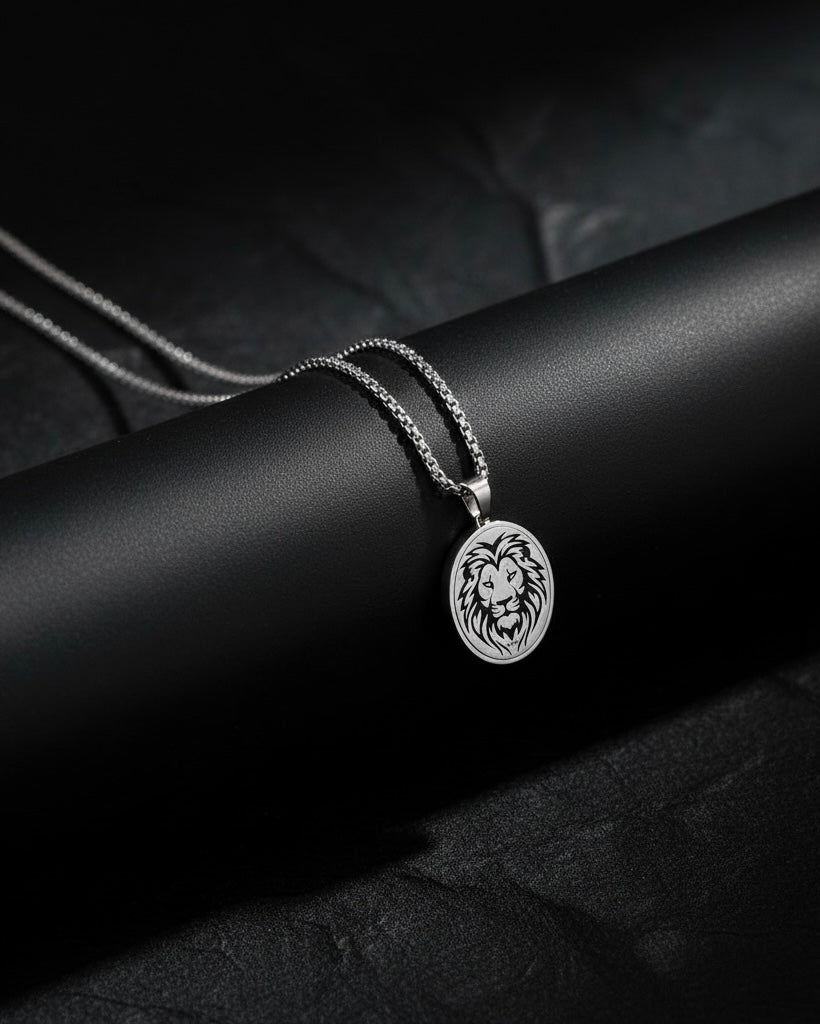 Men’s Necklace Premium Quality Lion Pendant