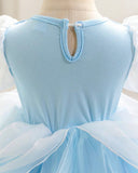 Baby Girls Blue Cinderella Dress