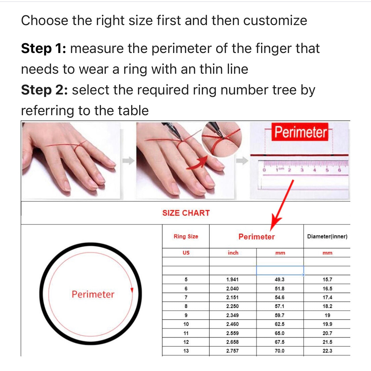 Custom Golden Premium Quality Inner and Outer Engraved Couple Rings
