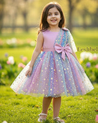 Sparkling Multicolour Princess Tulle Dress