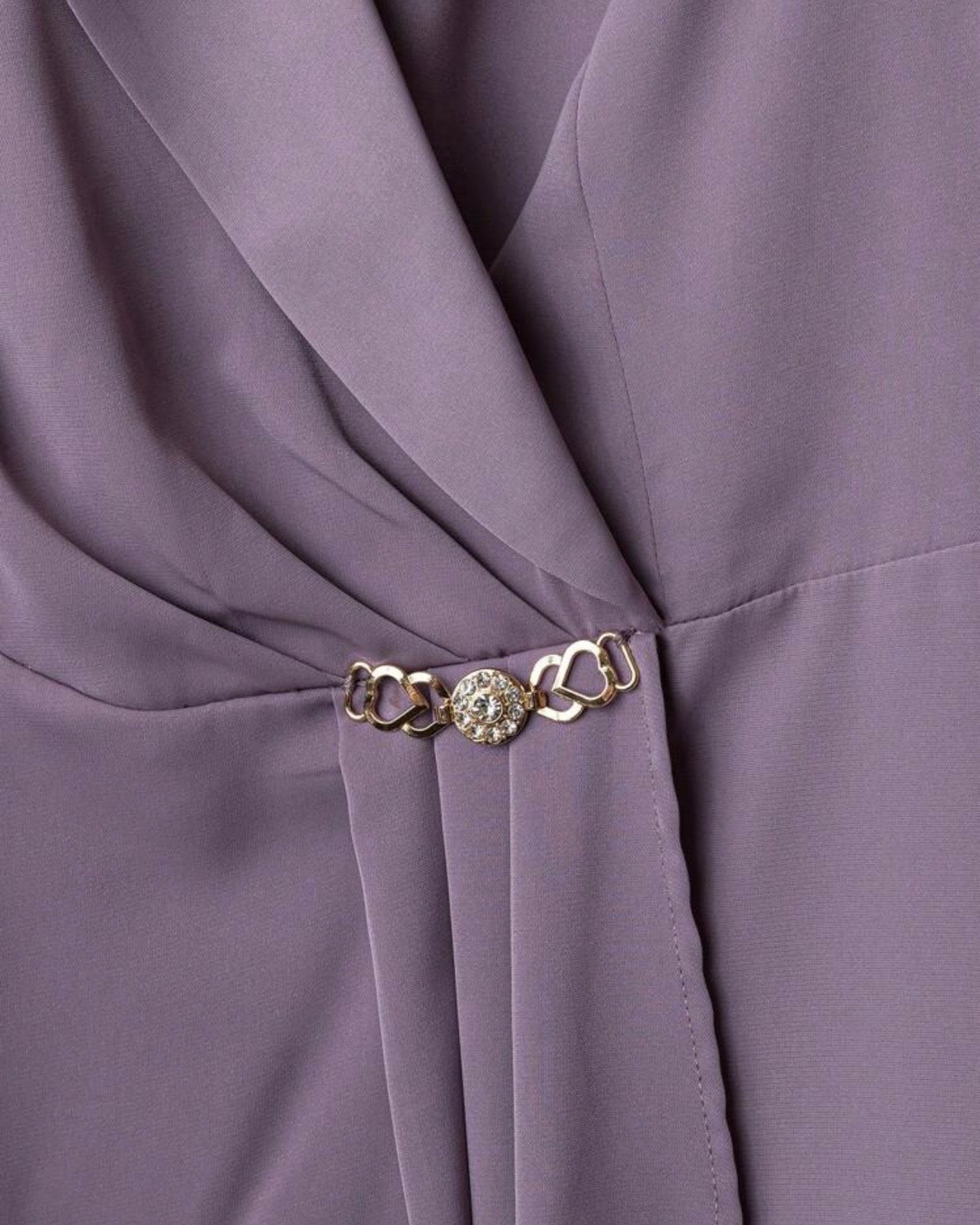 Women Purple Plus Size Co-Ord Set