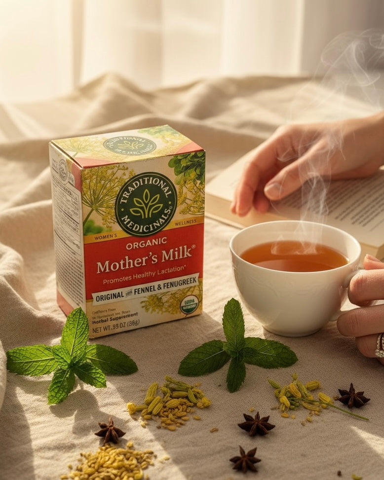 Traditional Medicinals Organic Mother’s Milk Tea – Women’s Wellness Lactation Support