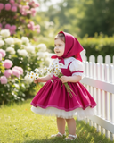 Baby Girls Masha Dress with Scarf