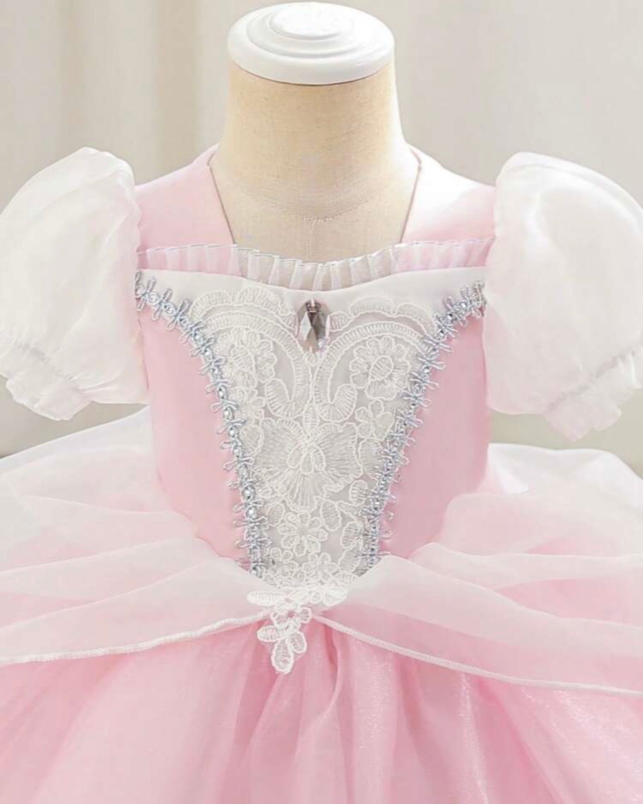 Baby Girls Pink Cinderella Dress