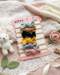 Soft Baby Girl Headbands (Multicolor Pack of 6)