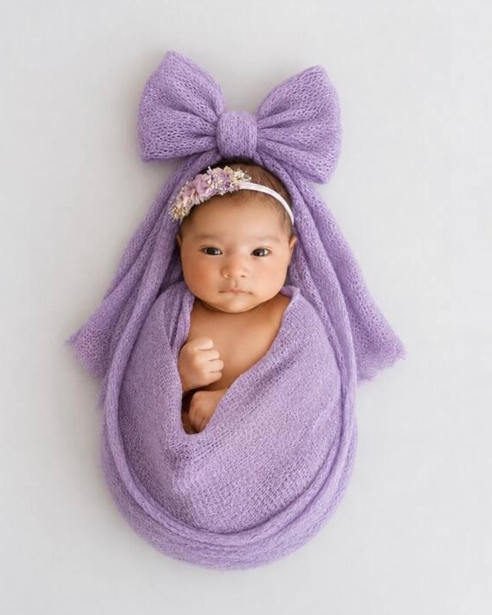 Newborn Photography Props Bowknot Decoration (4 Colours)