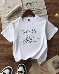 Boys “Dad + Me” Printed T-Shirt