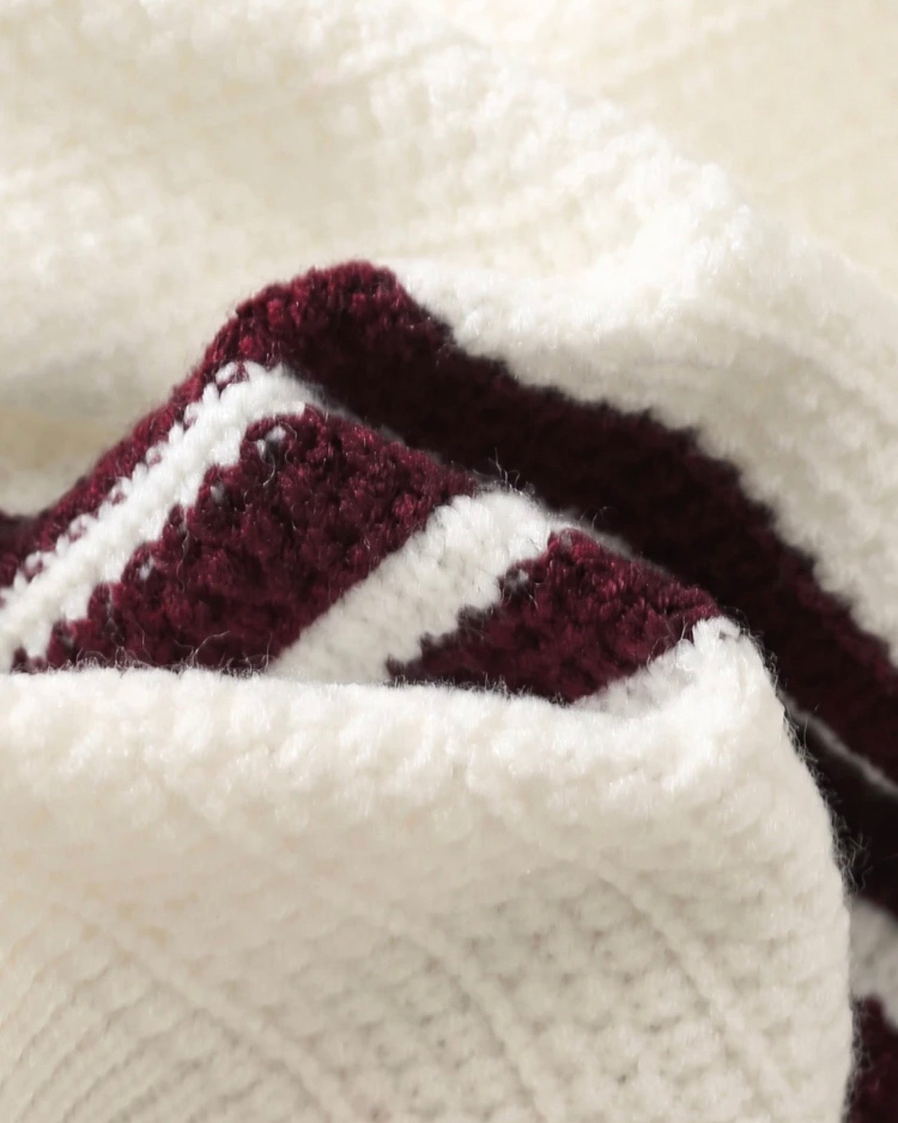 Newborn Baby Sweater Co-Ords Knit Cardigan & Burgundy Romper Set