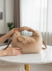 Women Cute Fluffy Crossbody Bag