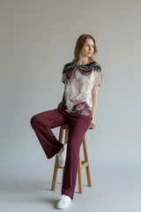 Women's Marble Tie Dye 2 Pieces Matching Set