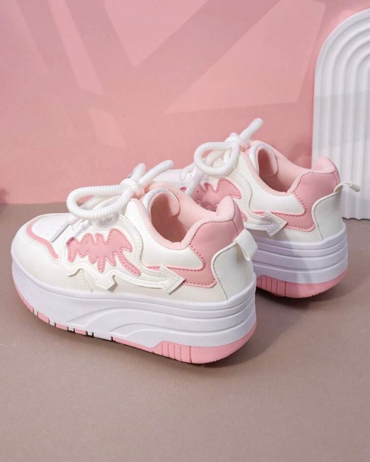Girls’ Convertible Pink 4-Wheel Roller Skate Shoes