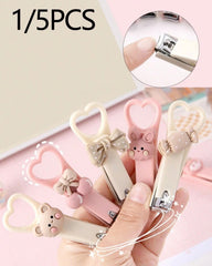 Mini Splash-Proof Nail Clippers (5 Designs)