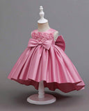 Pink Rose Bow Princess Dress