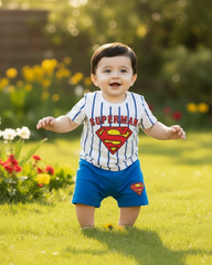 Baby Boys SUPERMAN Outfit