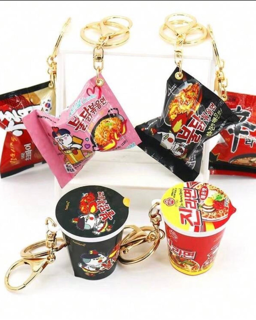 Ramen Noodles Bag Charm