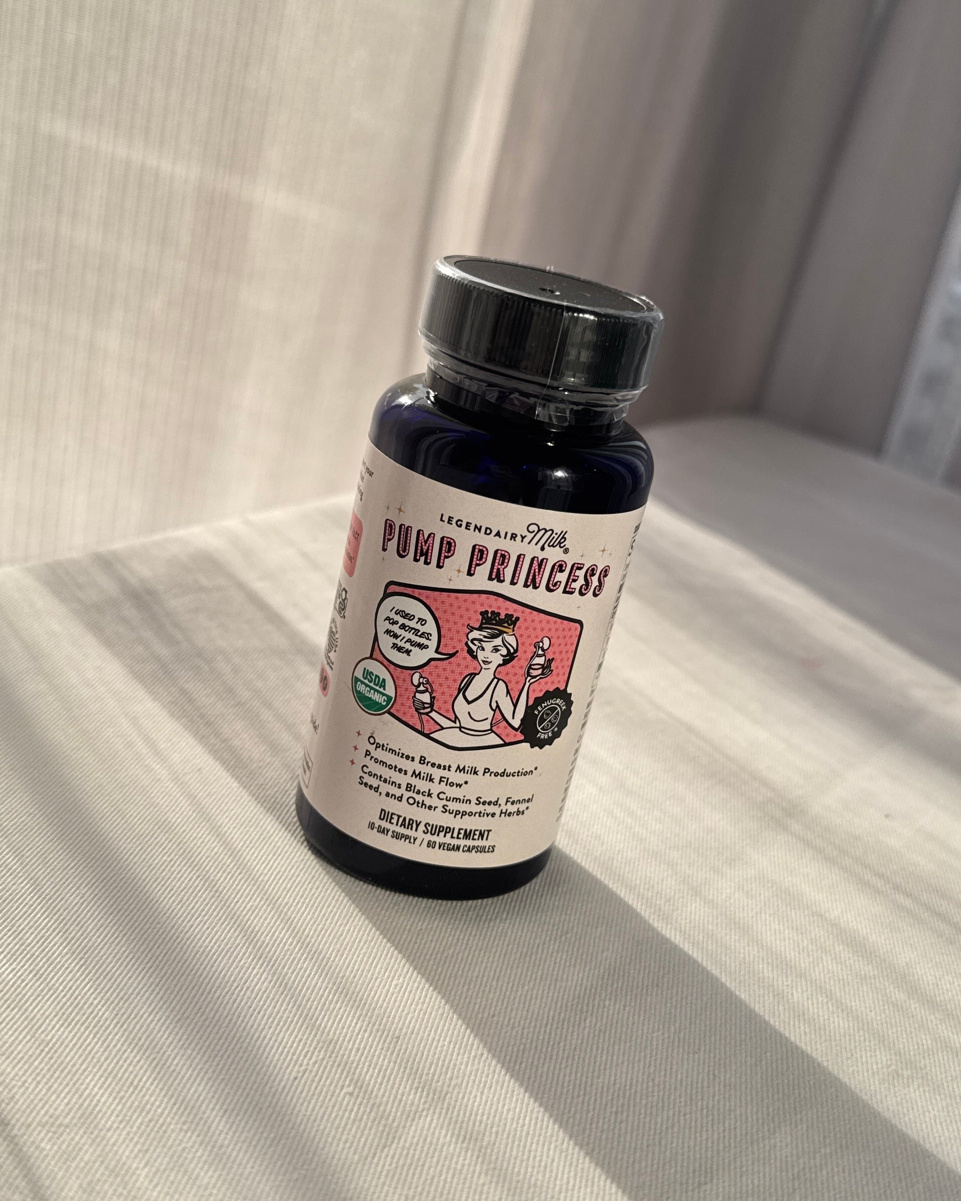 Legendairy Milk Pump Princess – USDA Organic Lactation Supplement for Breast Milk Supply