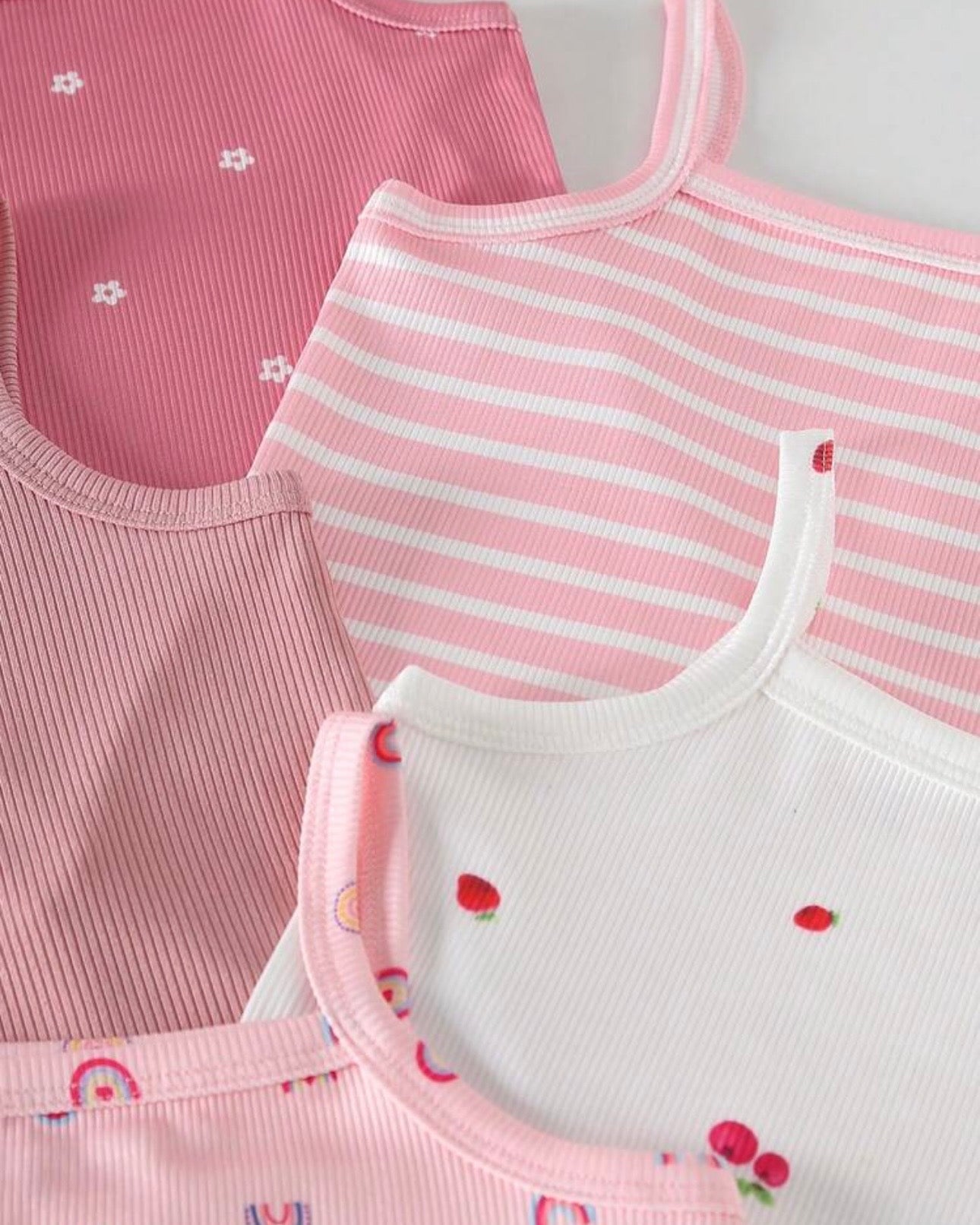 Baby Girls’ Sleeveless Camisole Top – Sweet & Cute Essential